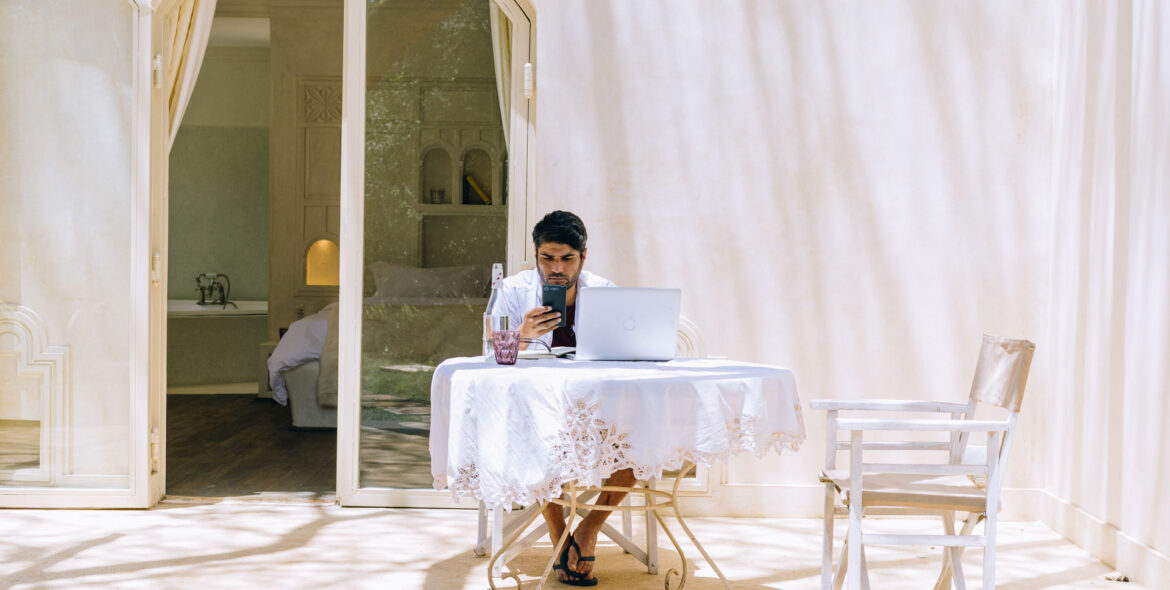 Manzili House Kenya work in serene environment