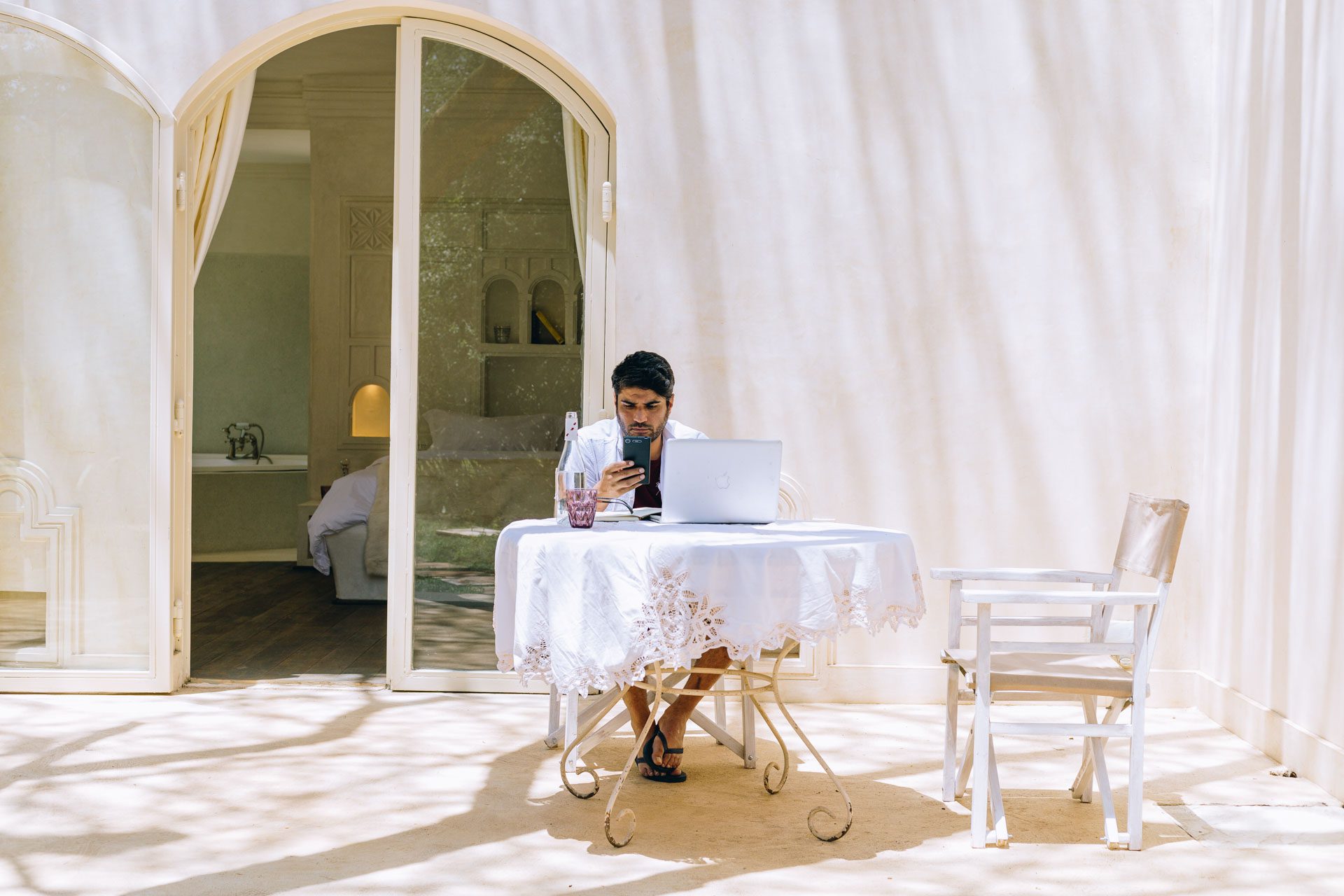 Manzili House Kenya work in serene environment